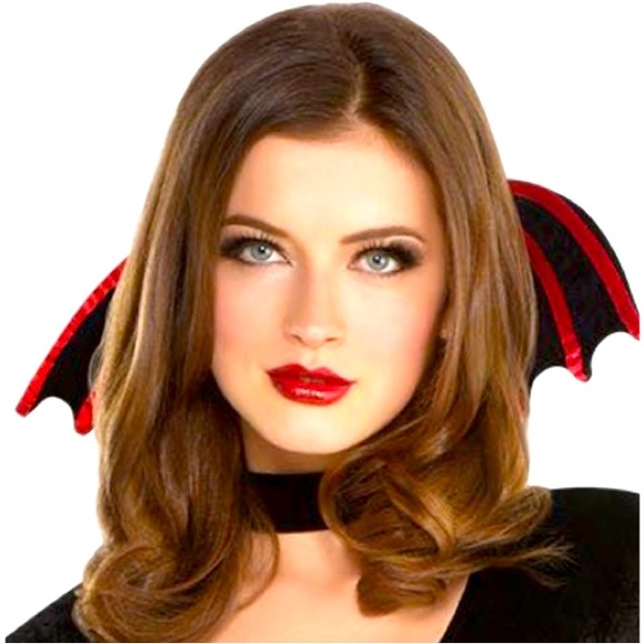 CostumesUSA Adult Halloween Countess Vampiretta Vampire Dress & Collar Sz S - Picture 2 of 7